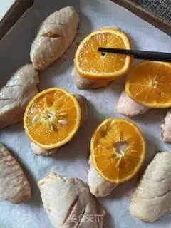 Make Honey, orange chicken wings step 8