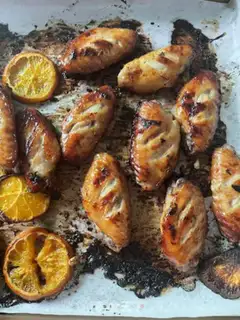 Make Honey, orange chicken wings step 10