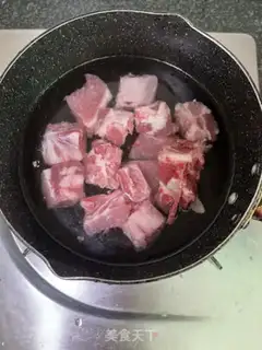Make Suffering melon cucumber ribs step 4