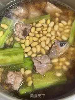 Make Suffering melon cucumber ribs step 12