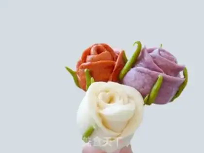 Make Rose buns step 15
