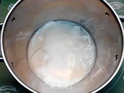 Make Bean gravy white corn bread step 12