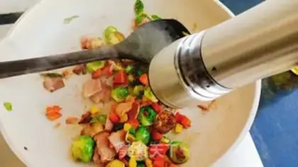 Make Sweet pretzels of bacon step 10