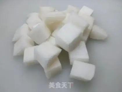 Make Red burning radish step 1