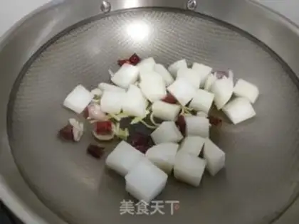 Make Red burning radish step 3