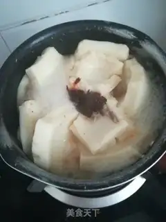 Make A lamb soup stew with a tofu step 1