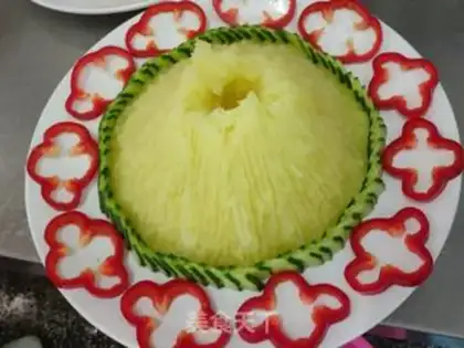 Make Potato Flame Mountain step 4