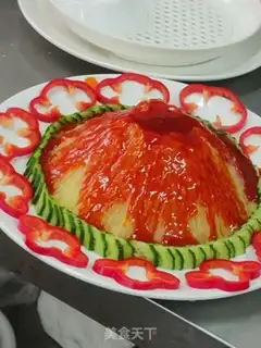 Make Potato Flame Mountain step 6