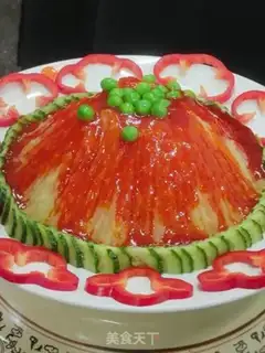 Make Potato Flame Mountain step 7