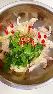 Make Spicy hands tore chickens step 7