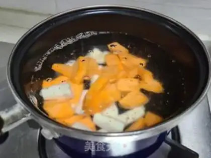 Make Potato mountain porridge step 3