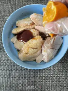 Make Honey, orange chicken wings step 4