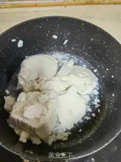 Make Soy sauce tofu step 1