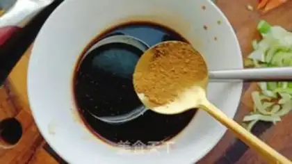 Make Red burning Japanese tofu step 14