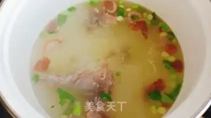 Make Duck stand fan, cabbage soup step 7