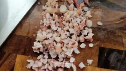 Make Potato squid step 1