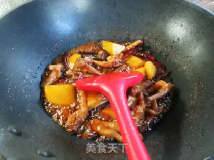 Make The chicken claws burn the sea step 10
