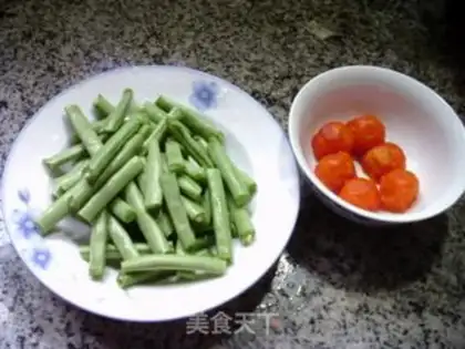 Make Salted eggs and soybeans step 0