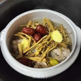 Make Ishi Zeng root chicken soup step 6