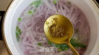 Make Crab stick radish soup step 5