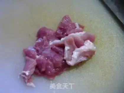 Make Pork fried mushrooms step 2