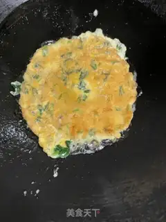 Make Spinach omelet step 8