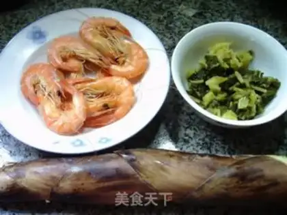 Make Shrimp pickled soup step 0
