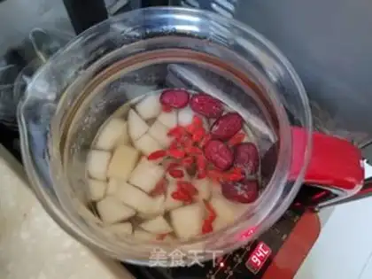 Make Red dates, Sydney soup step 3