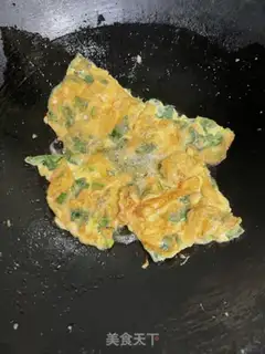 Make Spinach omelet step 9