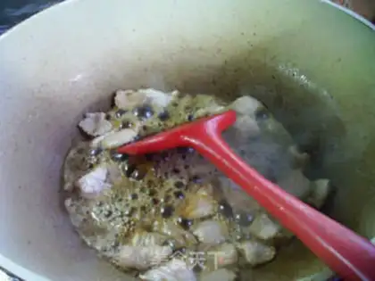 Make Pork fried mushrooms step 7