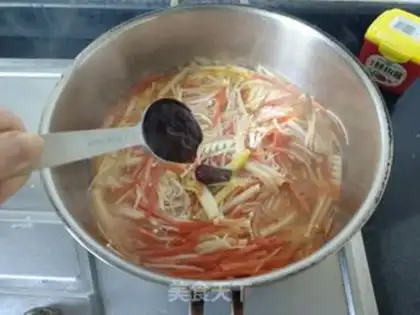 Make Home spicy soup step 8