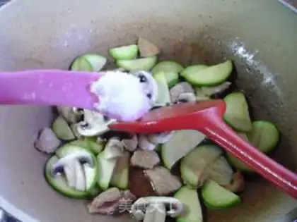 Make Pork fried mushrooms step 9
