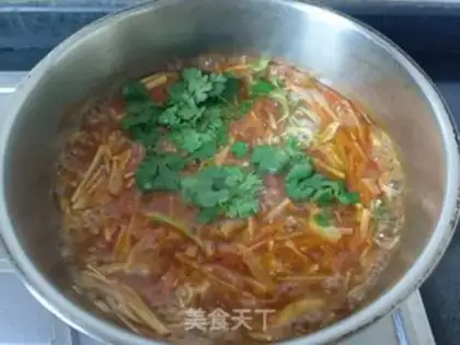 Make Home spicy soup step 13