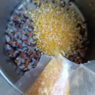 Make Three-colour rice porridge step 3