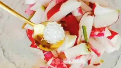 Make Korean spicy radish step 6