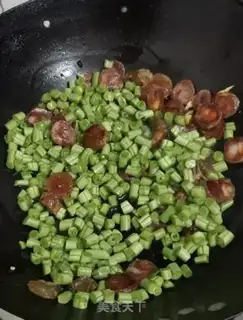 Make ♪ Four seasons of bean sausage ♪ step 2