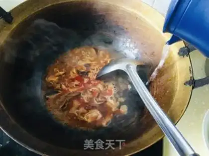 Make Lamb mushroom noodles step 5