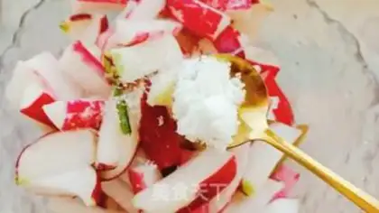 Make Korean spicy radish step 7