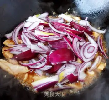 Make Onion fried chicken step 5