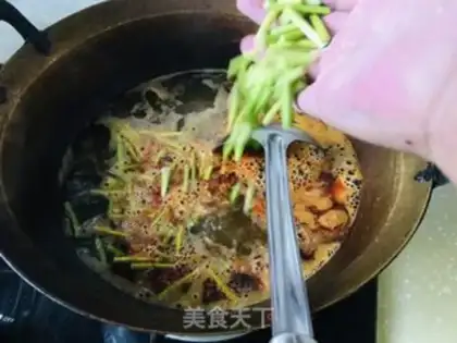 Make Lamb mushroom noodles step 6