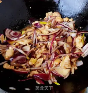 Make Onion fried chicken step 6