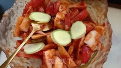 Make Korean spicy radish step 10