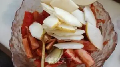 Make Korean spicy radish step 11