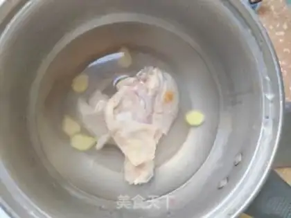 Make Frozen chicken beans step 1