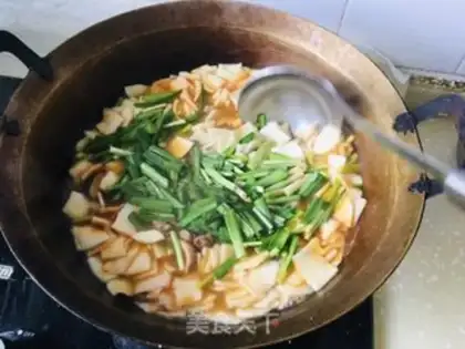 Make Lamb mushroom noodles step 10