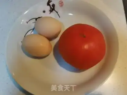 Make Tomato egg soup step 0