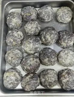 Make Sticky bean buns step 7