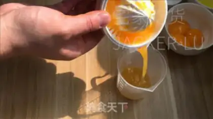 Make Orange early cake step 1