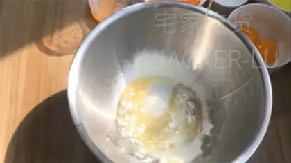 Make Orange early cake step 2
