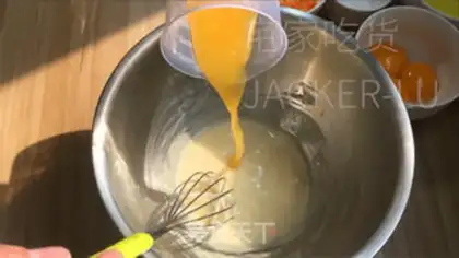 Make Orange early cake step 3